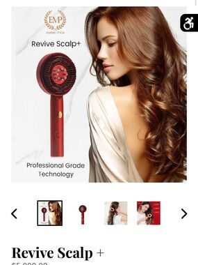 $5,000~ Scalp+ Red Scalp Massager - Professional Grade